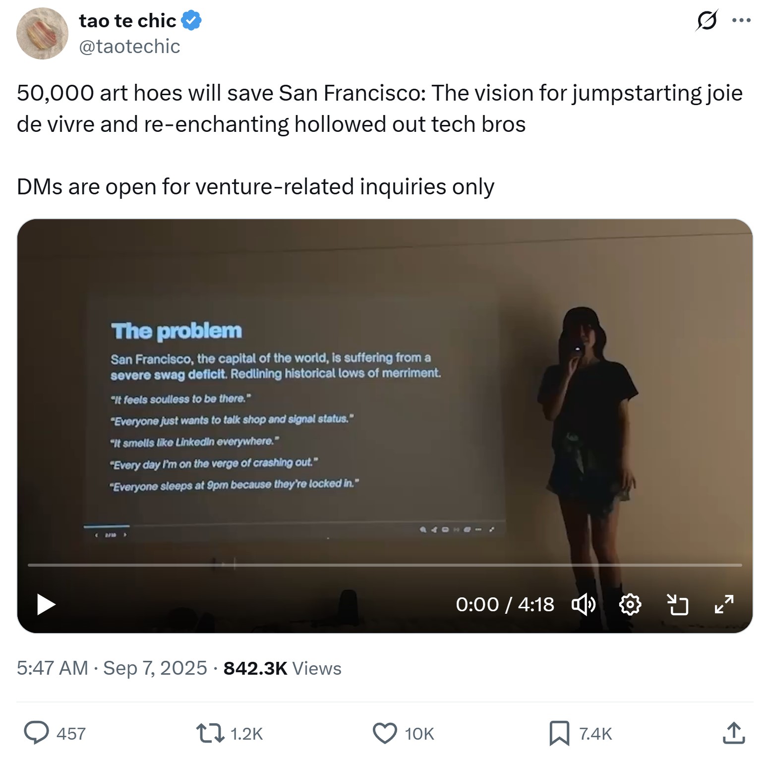 50,000 art hoes will save San Francisco